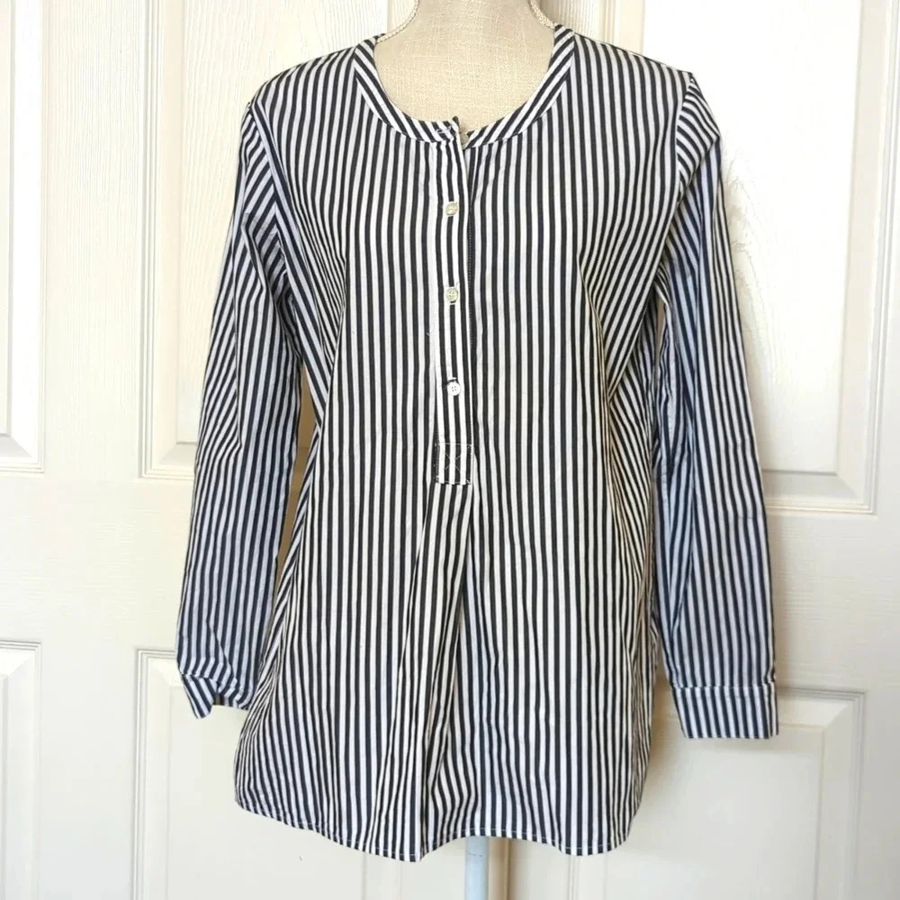 Stateside Stripe Tunic Blouse